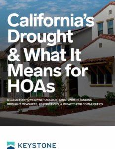 California’s Drought & What It Means for HOAs